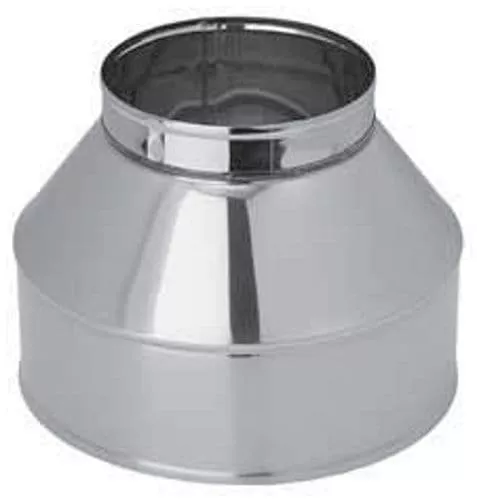 Оголовок без зонта, ф 115х200, AISI 439/Оц, 0,5мм/0,5мм, (К), тип-2												